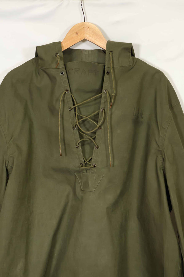 1950's U.S. Navy Deck Jacket Rain Jacket, Used, C