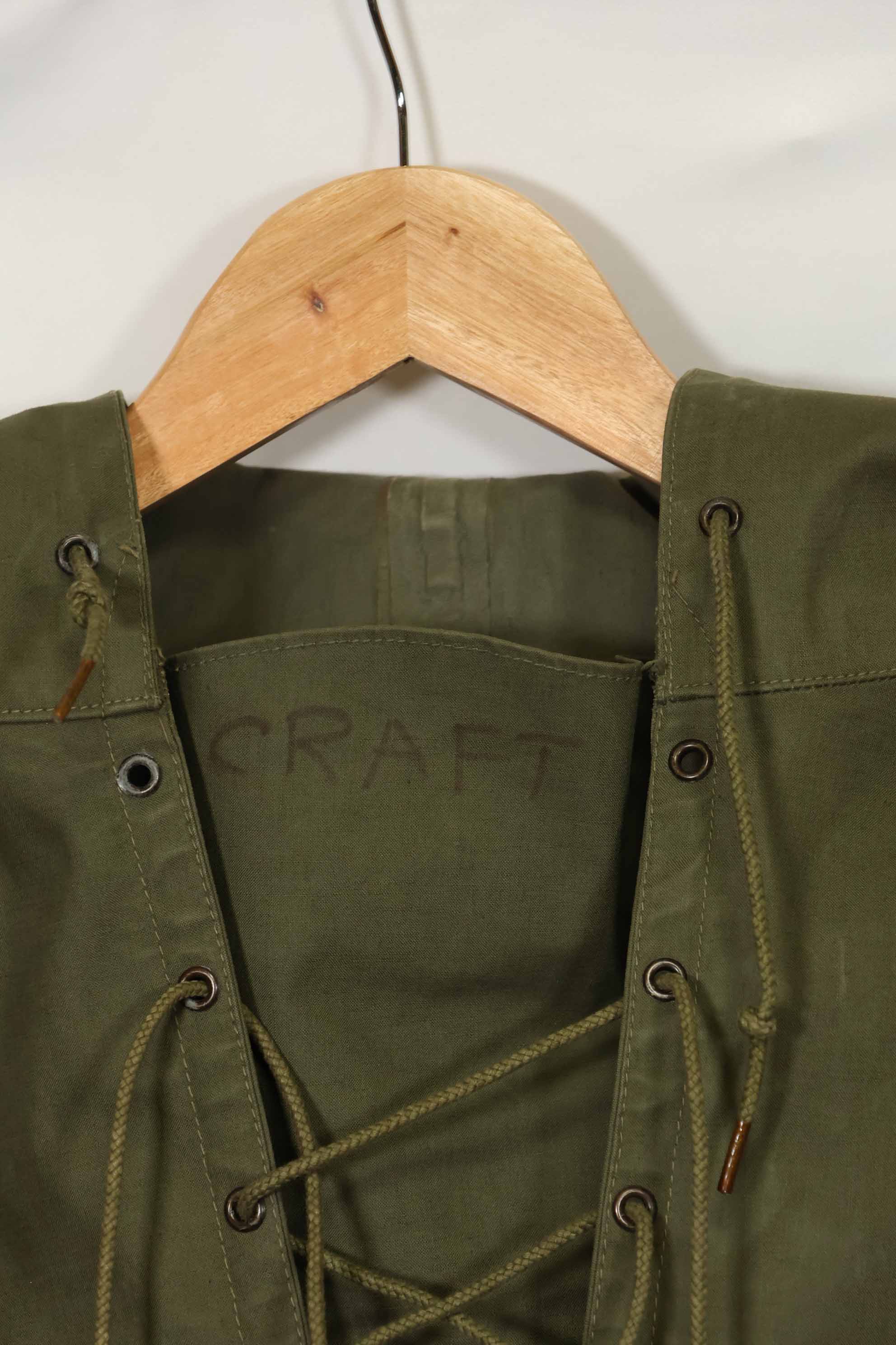 1950's U.S. Navy Deck Jacket Rain Jacket, Used, C