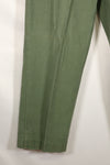 1960's lot, estimated 34 degrees USMC P-56 utility pants, used.