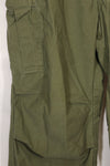 1960s-70s, estimated M-R U.S. Army M65 cotton field pants, used.