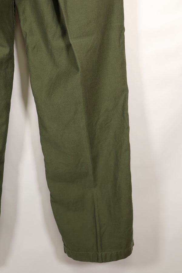 1968 Contract US Army OG-107 Utility Pants Baker Pants, nearly unused.