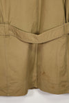 Real 1940s U.S. Army Mackinaw Coat Jeep Coat, used, patch later added.