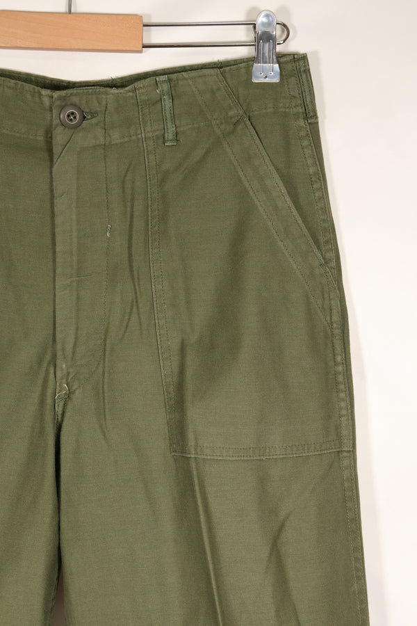 1968 Contract 32x 31 US Army OG-107 Utility Pants Baker Pants Used B
