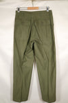 1968 Contract 32x 31 US Army OG-107 Utility Pants Baker Pants Used B