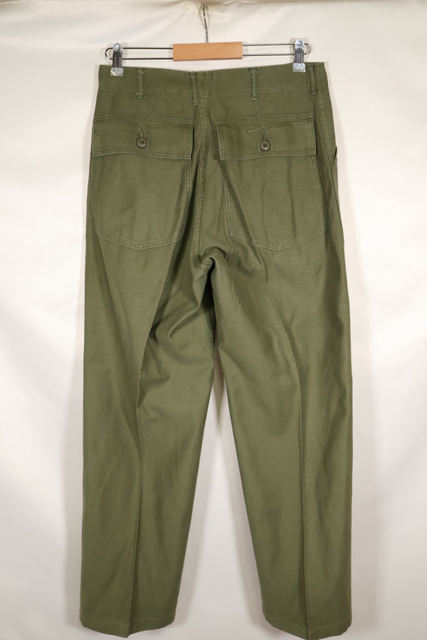 1968 Contract 32x 31 US Army OG-107 Utility Pants Baker Pants Used B