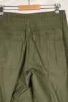 1968 Contract 32x 31 US Army OG-107 Utility Pants Baker Pants Used B