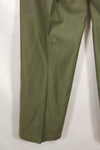 1968 Contract 32x 31 US Army OG-107 Utility Pants Baker Pants Used B