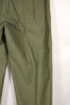 1968 Contract 32x 31 US Army OG-107 Utility Pants Baker Pants Used B