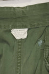 Estimated 1967 Contract 3rd Model Non Ripstop Jungle Fatigue Pants M-R Used