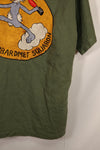 Real 1960s lot OG-107 USAF utility shirt with direct embroidery