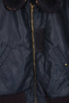 Real 1950s USAF B-15C High Altitude Flight Jacket, zipper restored, used.