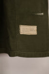 Real 1963 U.S. Army OG-107 Utility Shirt with patch, used.