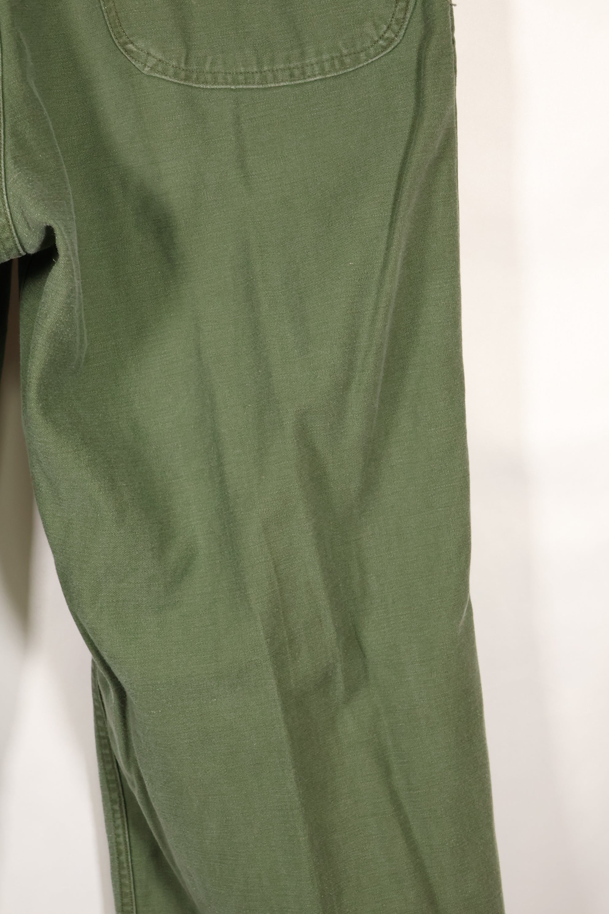 1950s-60s estimated 34 USMC P-56 utility pants, used with fading.