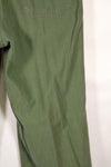 1950s-60s estimated 34 USMC P-56 utility pants, used with fading.