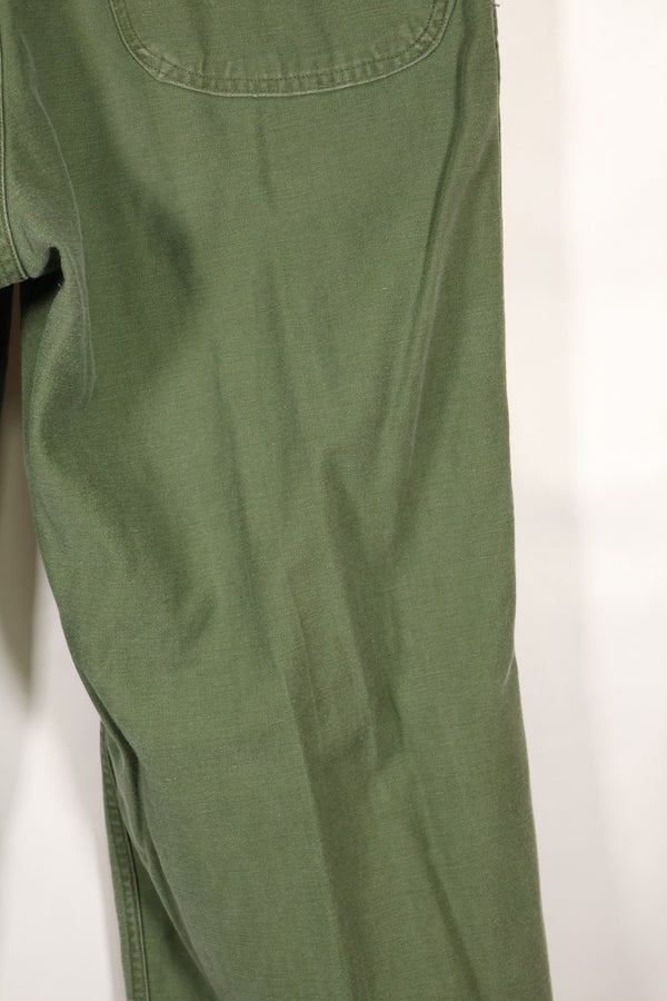 1950s-60s estimated 34 USMC P-56 utility pants, used with fading.