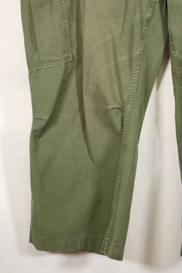 1969 Contract X-L-R 4th Model Jungle Fatigue Pants, used, largest size, rare.