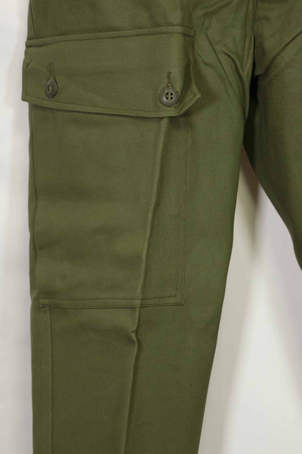 1969 Deadstock Australian Army OD Fatigue Pants, never used.