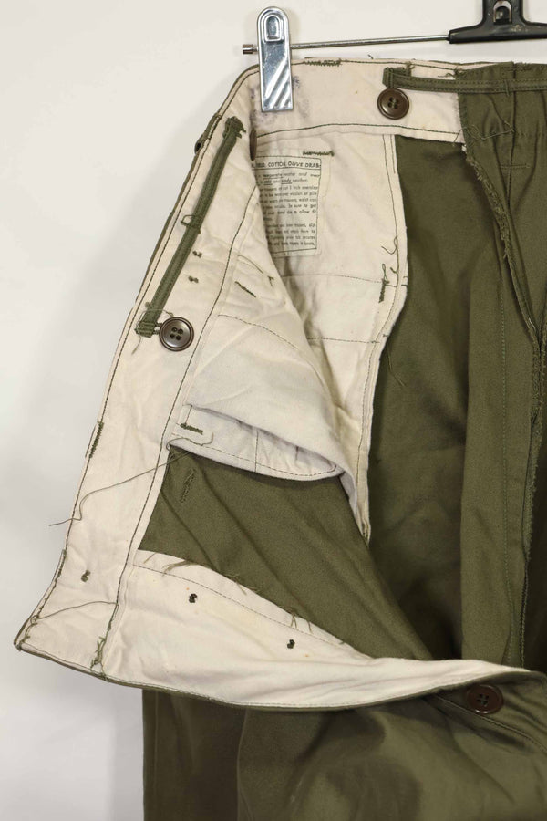 1940s-50s US Army M45 cotton field pants, near unused.