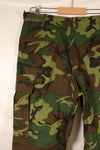 1970 Contract, M-S, Deadstock, ERDL Green Leaf Camo Fatigue Pants, Rare Size