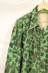 Late 1960s-early 1970s U.S. Navy advisor shirt, frogskin camouflage, locally sourced, used.