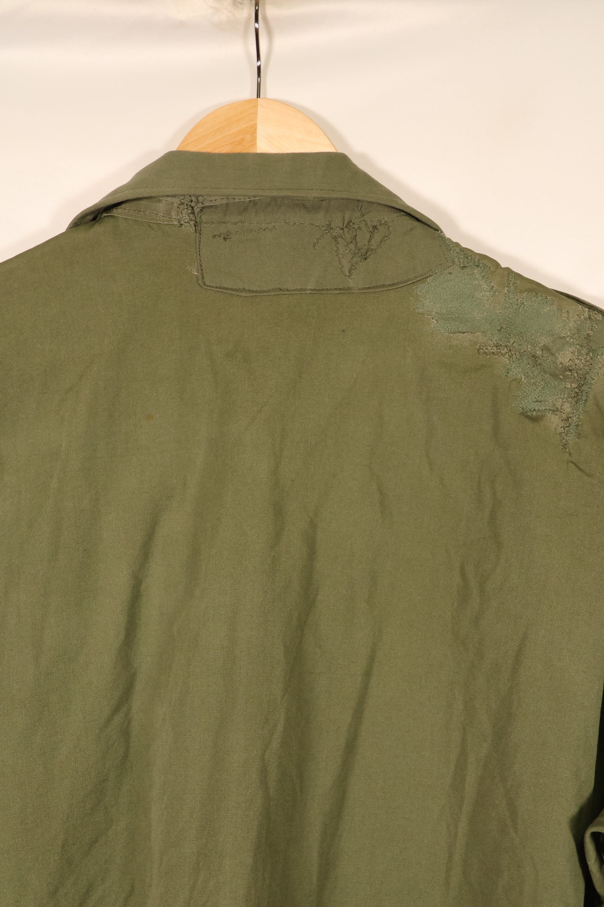 1963 Contract L-L 1st Model Jungle Fatigue Jacket, Repaired, Used