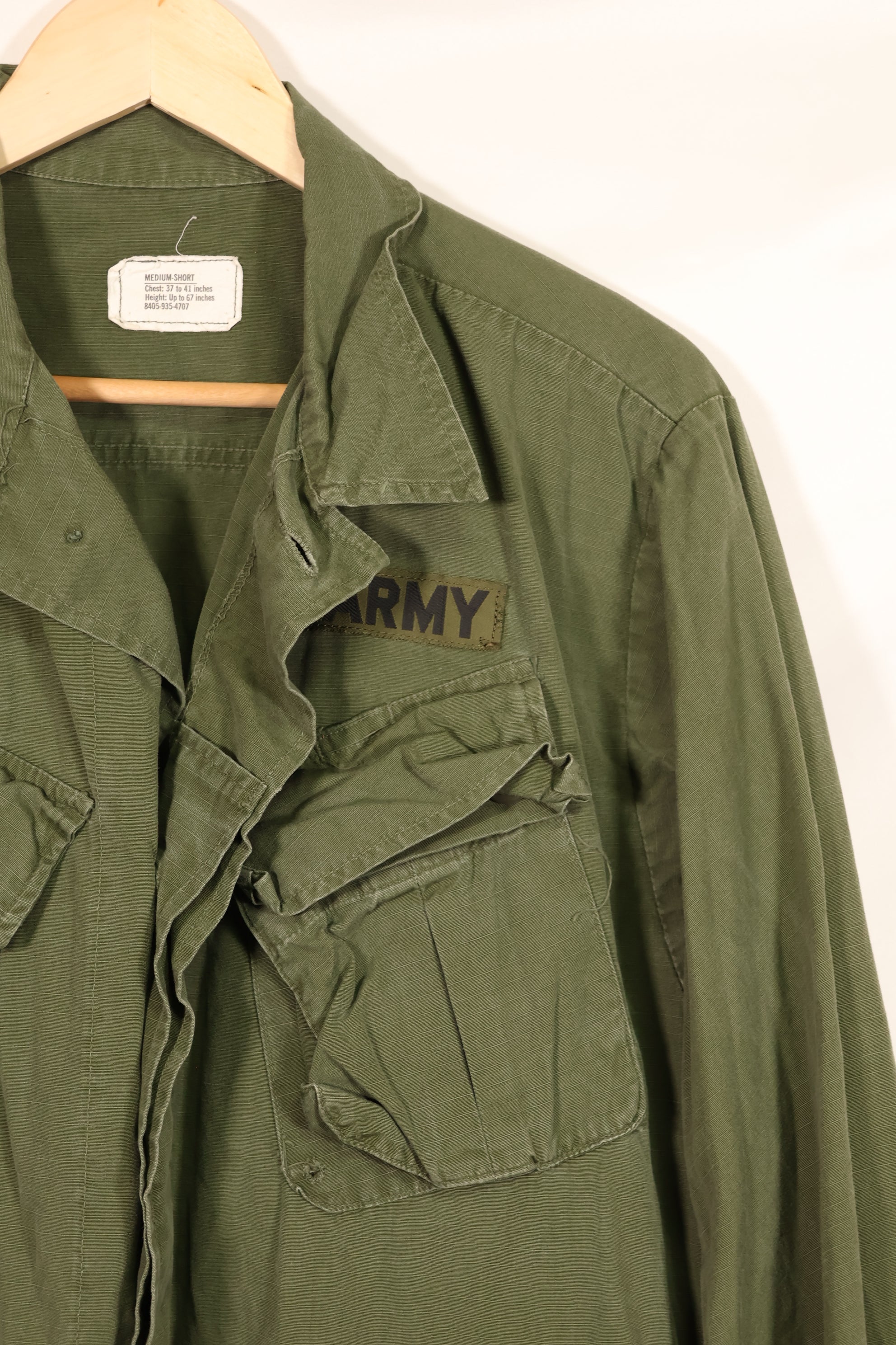 Real 1970 4th Model Jungle Fatigue Jacket M-S Used