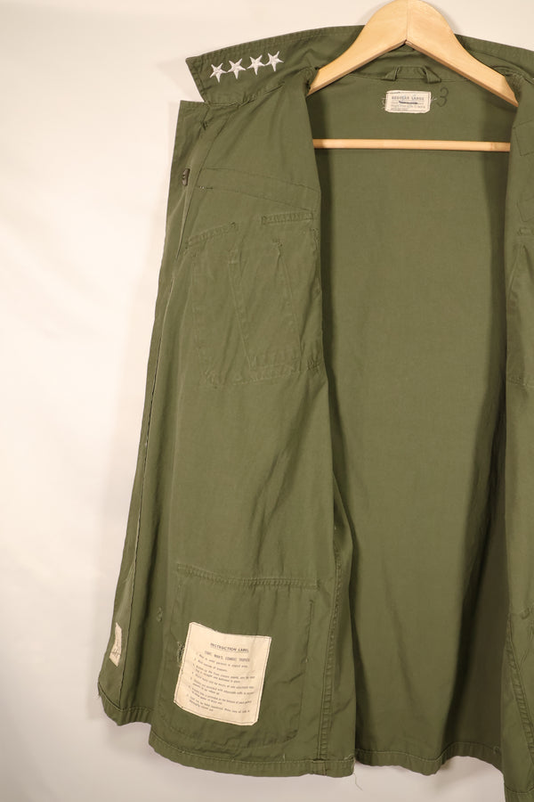1963年契約　L-R　1st Model ジャングルファティーグ　ジャケット　Westmoreland将軍再現　中古品
