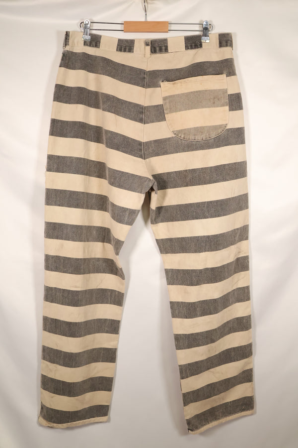 1930's-40's Hollywood Movie Costumes, USA, Prisoner Pants, Used.