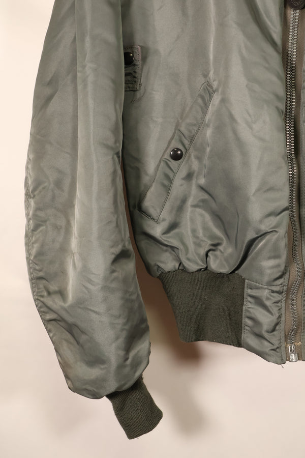 Early 1950s, Size 38, U.S. Air Force (USAF) B-15D Flight Jacket, Modified, Used