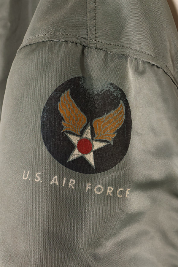Early 1950s, Size 38, U.S. Air Force (USAF) B-15D Flight Jacket, Modified, Used