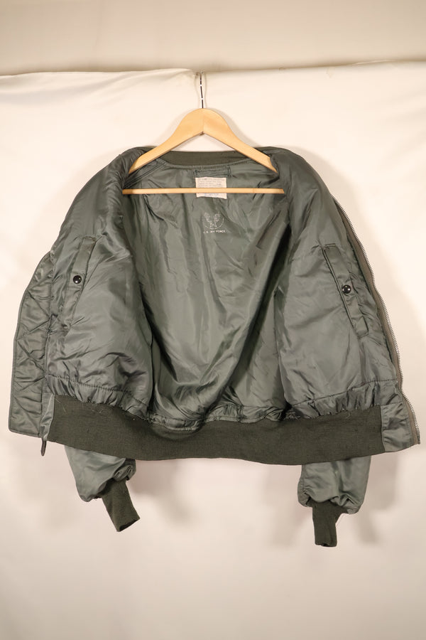 Early 1950s, Size 38, U.S. Air Force (USAF) B-15D Flight Jacket, Modified, Used