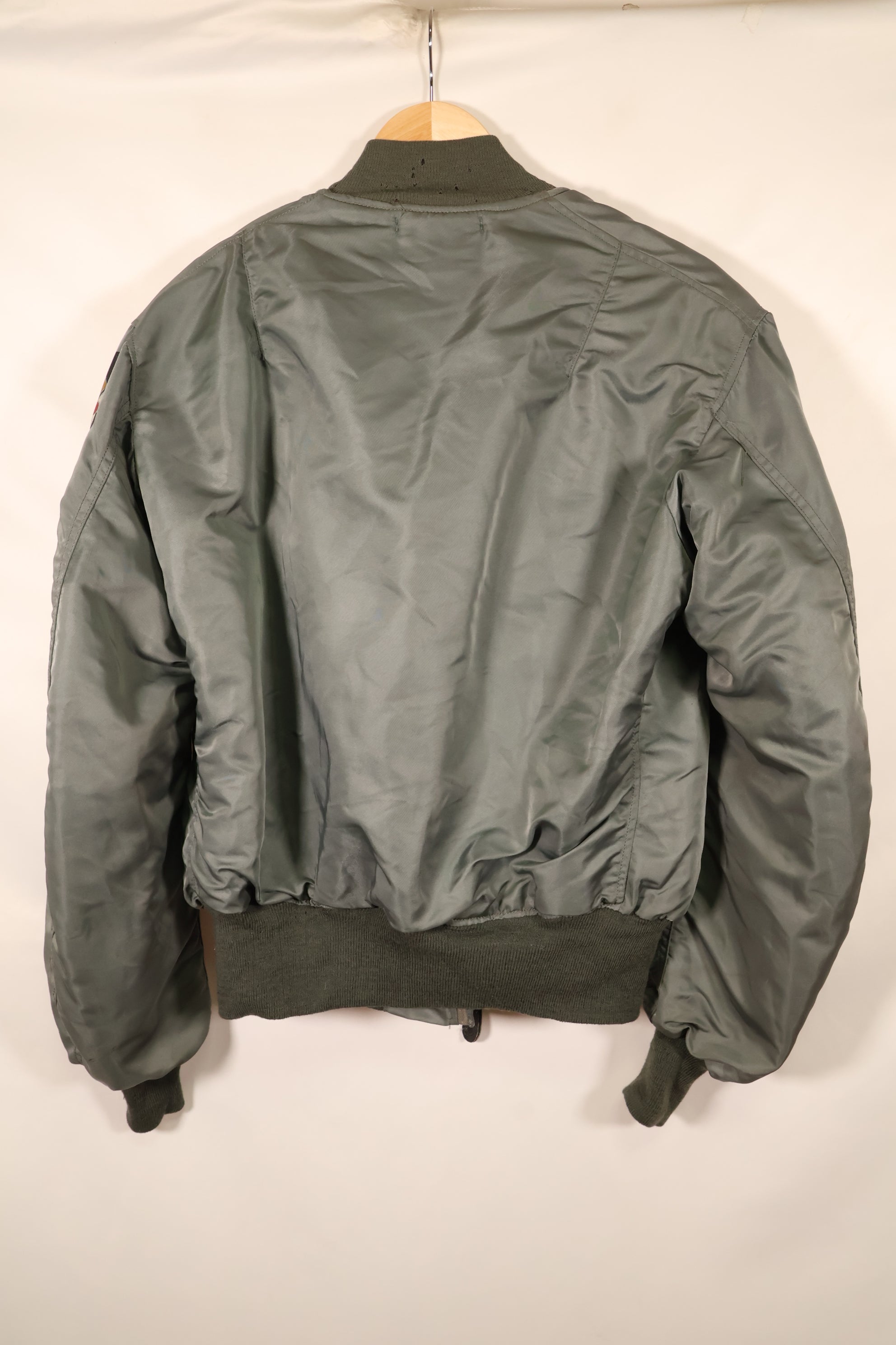 Early 1950s, Size 38, U.S. Air Force (USAF) B-15D Flight Jacket, Modified, Used
