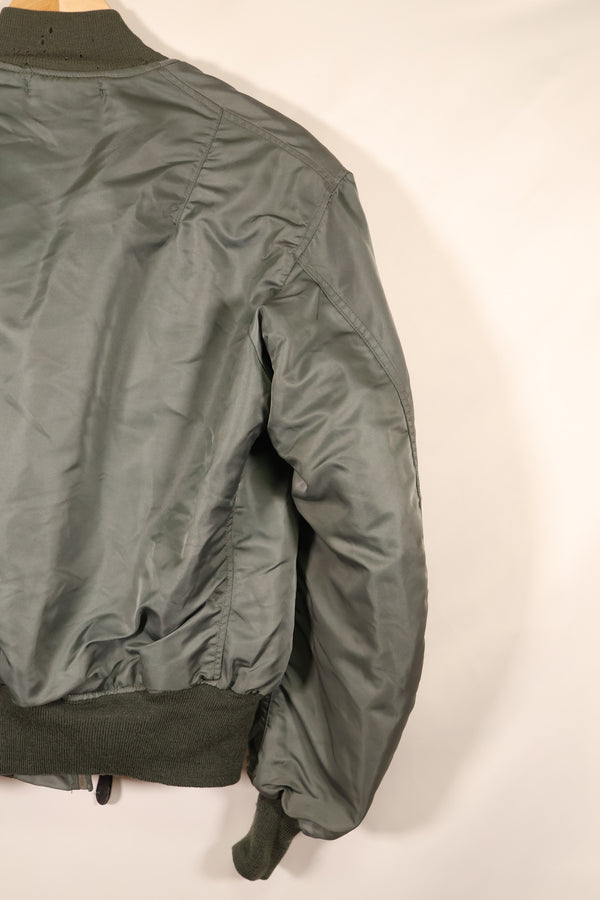 Early 1950s, Size 38, U.S. Air Force (USAF) B-15D Flight Jacket, Modified, Used