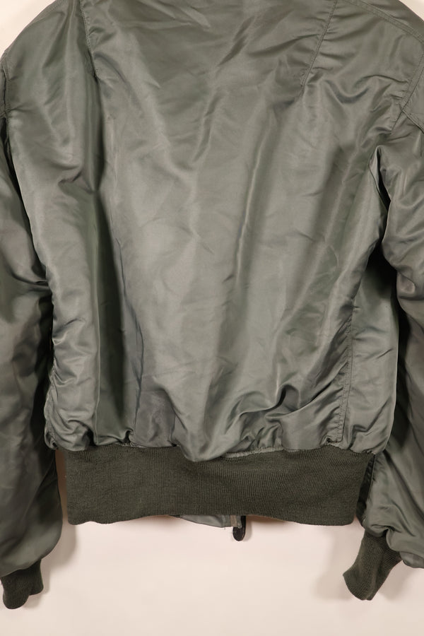 Early 1950s, Size 38, U.S. Air Force (USAF) B-15D Flight Jacket, Modified, Used