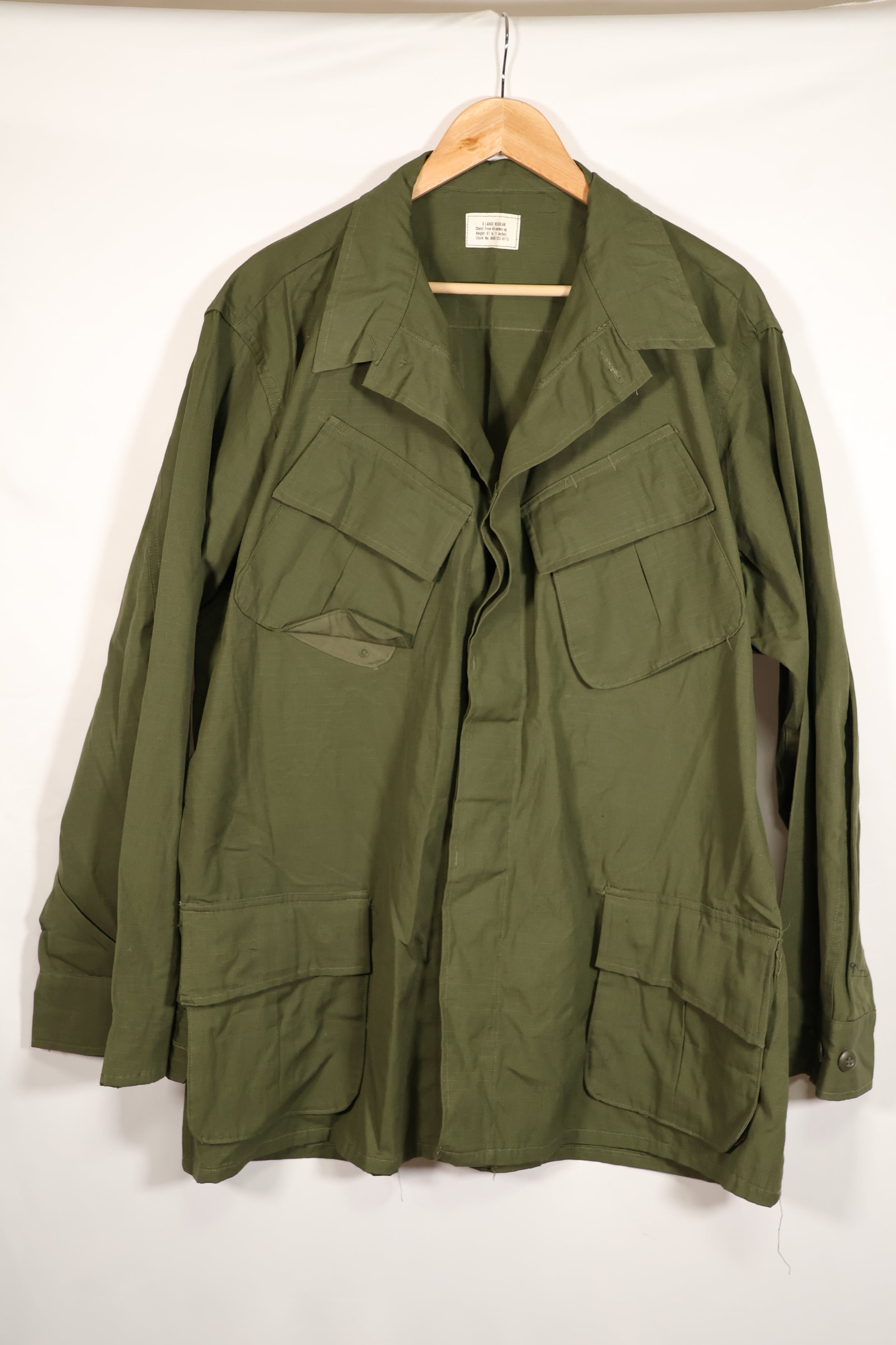 Real Deadstock 1969 X-Large-Regular 4th Model Jungle Fatigue Jacket