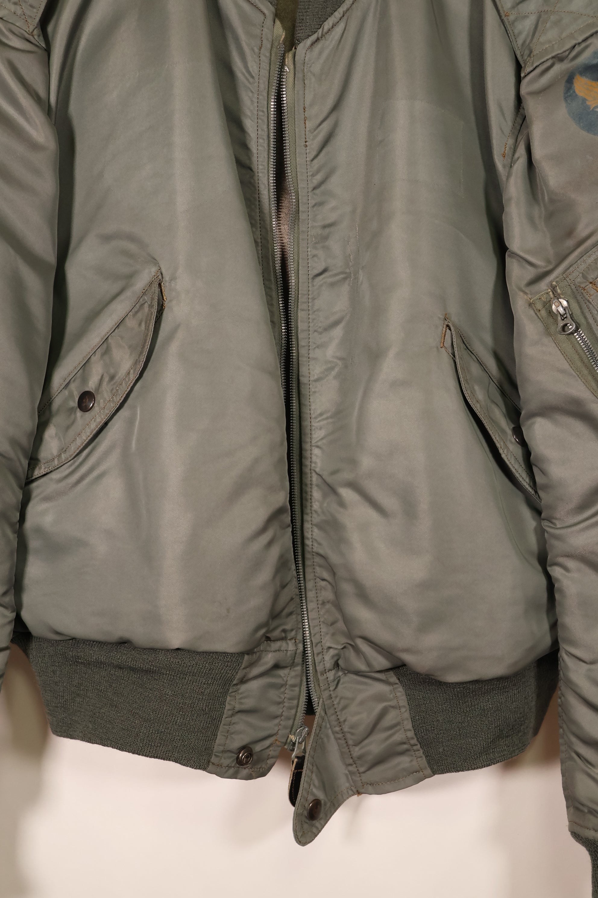 Early 1950s, EX-LARGE, U.S. Air Force (USAF), L2-B, Light Zone, Flight Jacket, Used