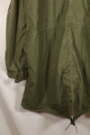 1982 Contract LARGE M65 Field Parka Fishtail Parka, used, shell only.
