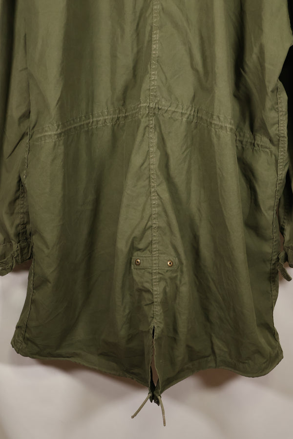 1982 Contract LARGE M65 Field Parka Fishtail Parka, used, shell only.