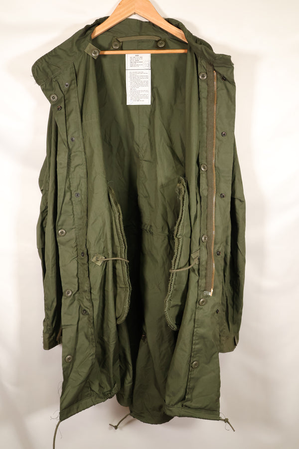 1983 Contract MEDIUM M65 Field Parka Fishtail Parka, almost unused, shell only.