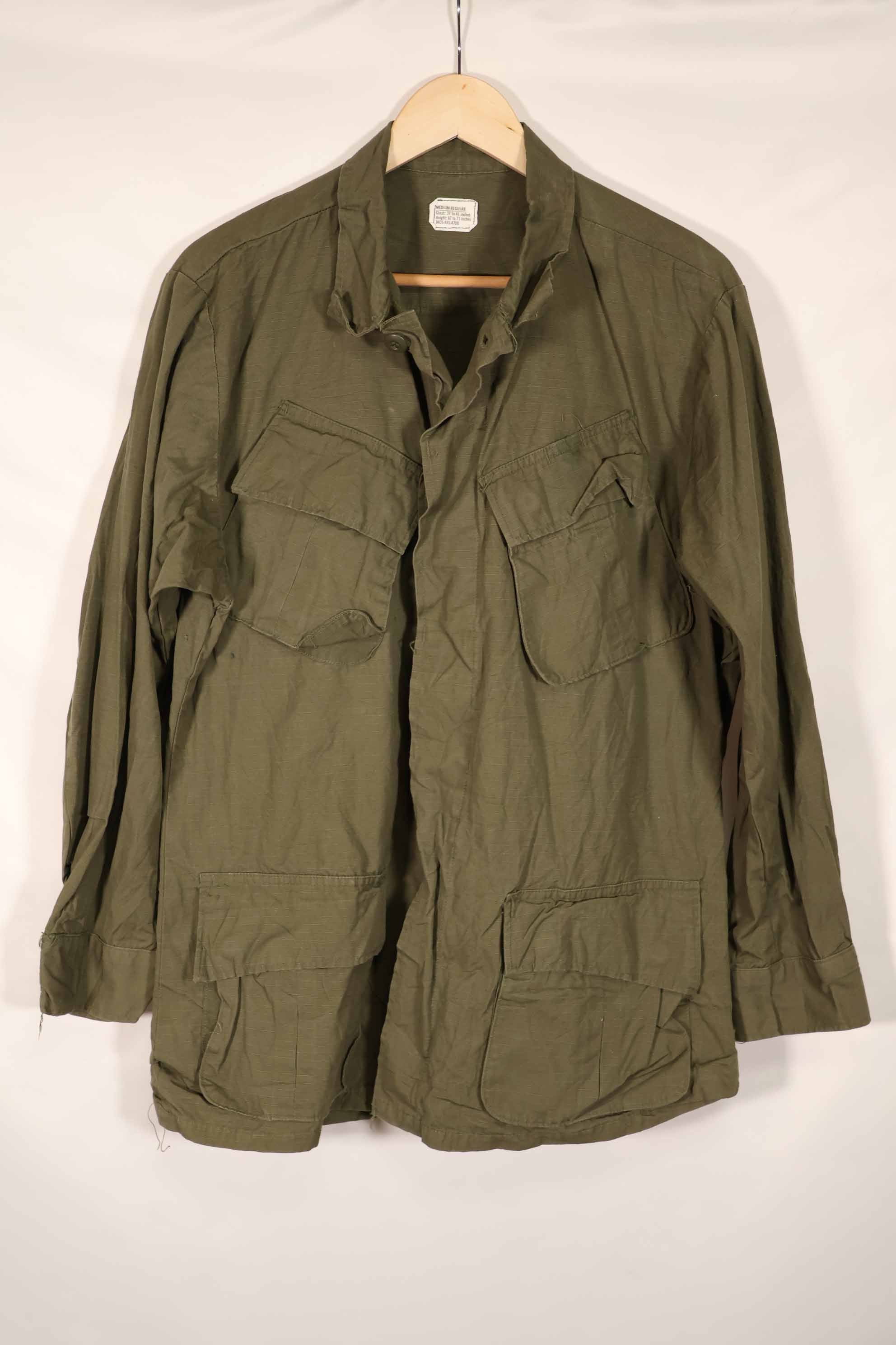 Real 1970 4th Model Jungle Fatigue Jacket M-R Used