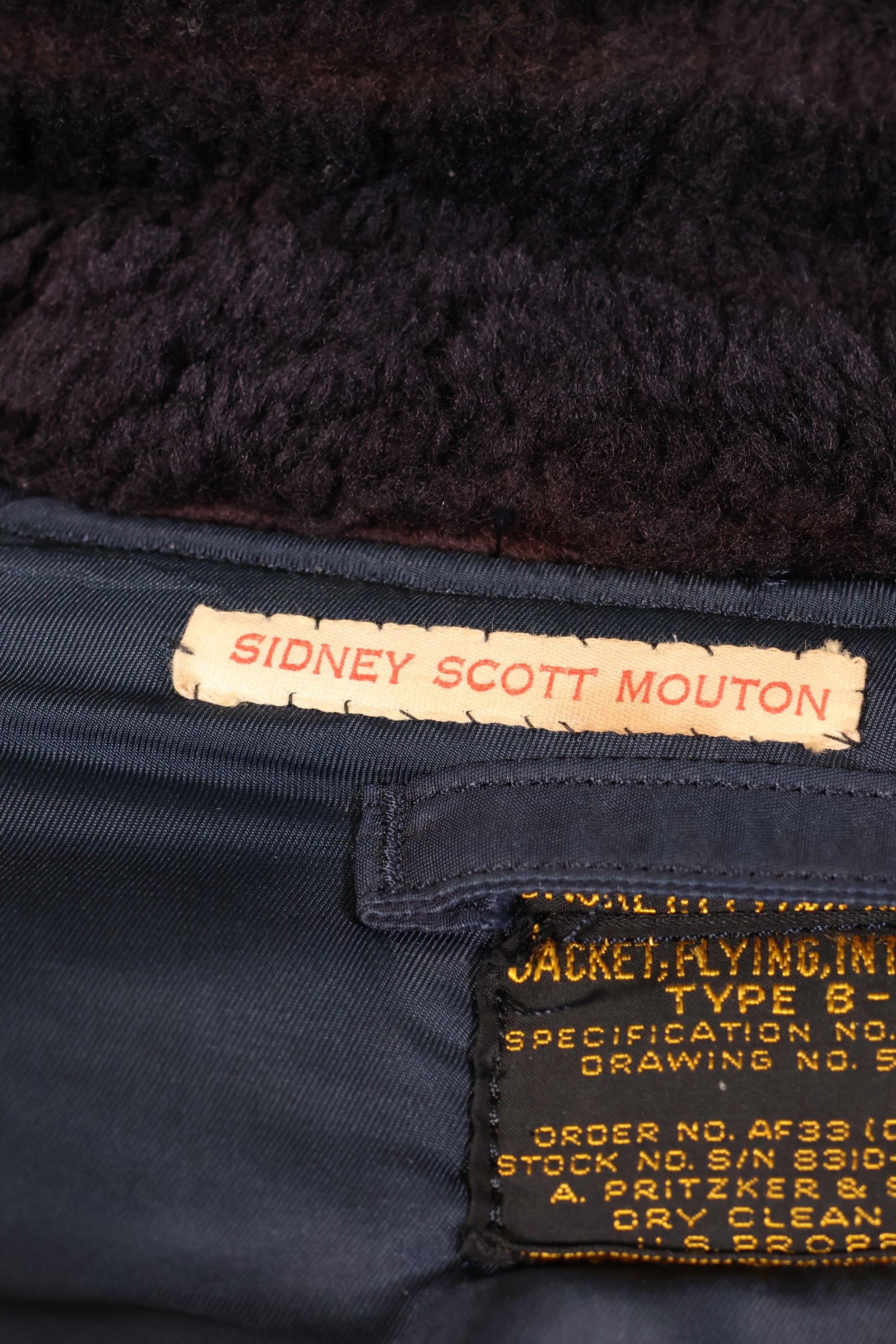 Early 1950s 38 USAF B-15C Flight Jacket Intermediate Zone Used