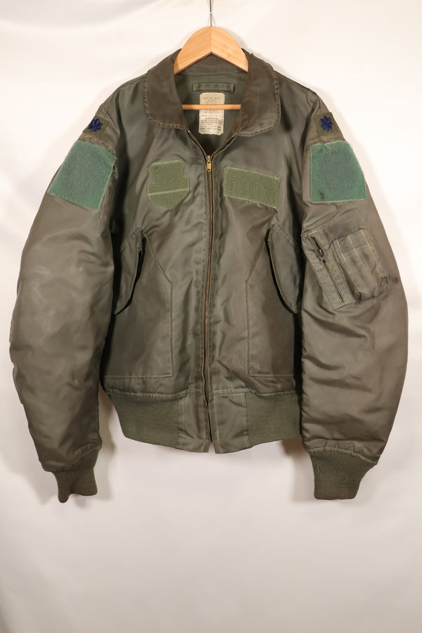 1988 Contract LARGE USAF CWU-36P Flight Jacket Light Zone Used