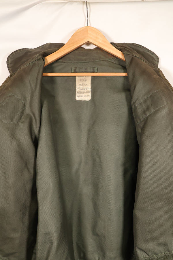 1988 Contract LARGE USAF CWU-36P Flight Jacket Light Zone Used