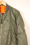 1970 Contract, MEDIUM, U.S. Air Force (USAF), MA-1 Flight Jacket, Good Condition, Used