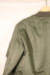 1970 Contract, MEDIUM, U.S. Air Force (USAF), MA-1 Flight Jacket, Good Condition, Used