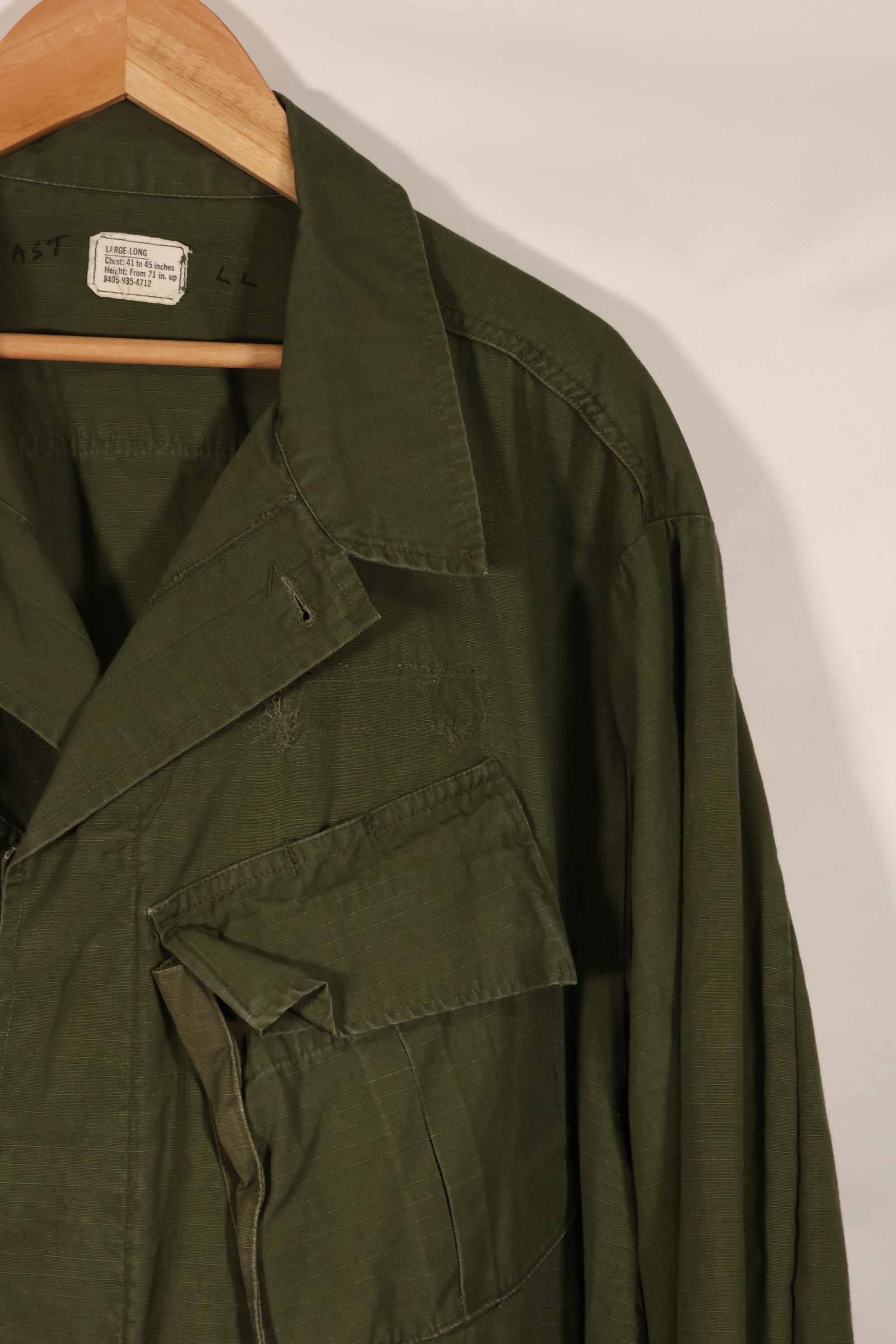 Real 1969 4th Model Jungle Fatigue Jacket L-L Used