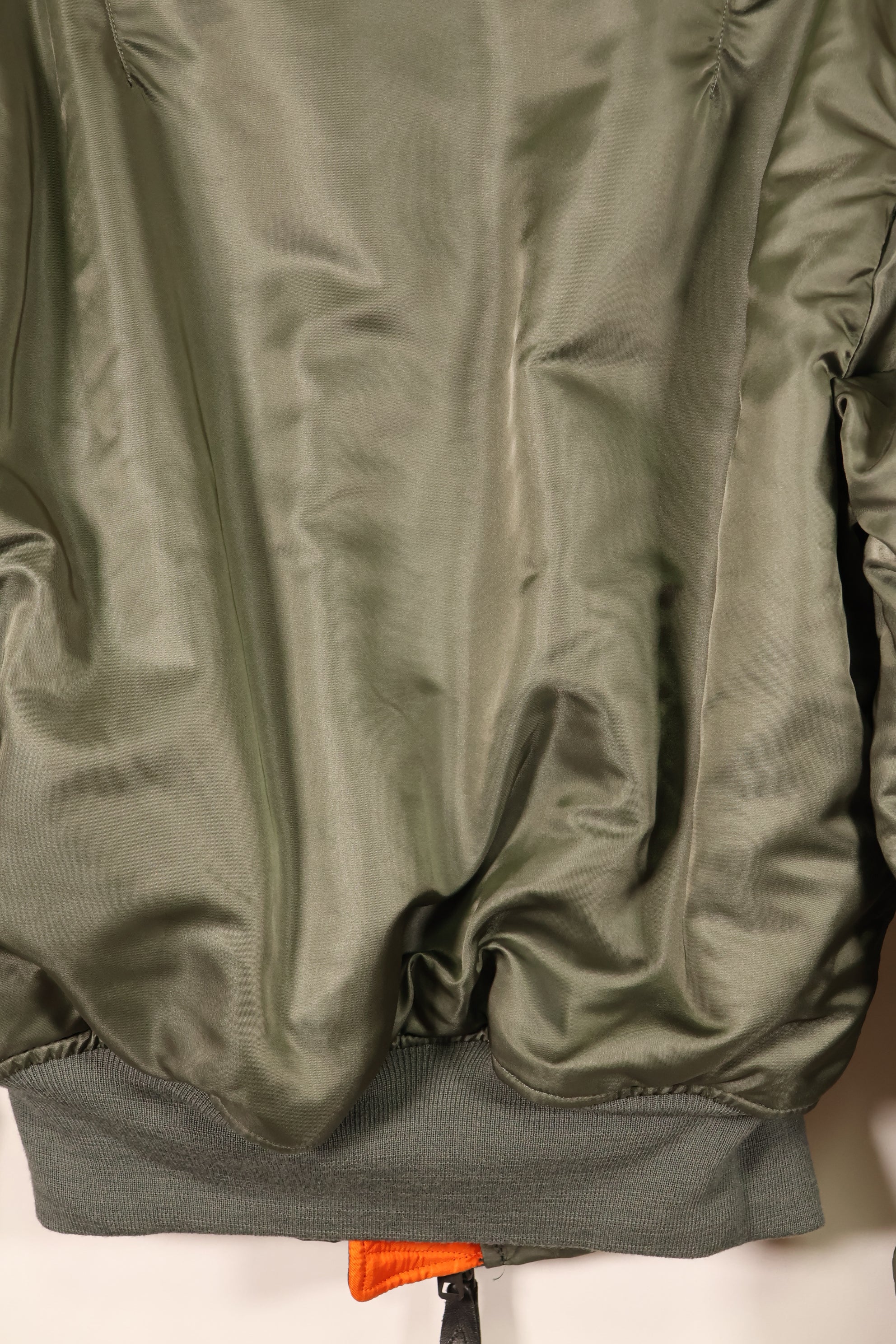 1966 Contract, LARGE, U.S. Air Force (USAF), MA-1 Flight Jacket, Virtually Unused, Good Condition