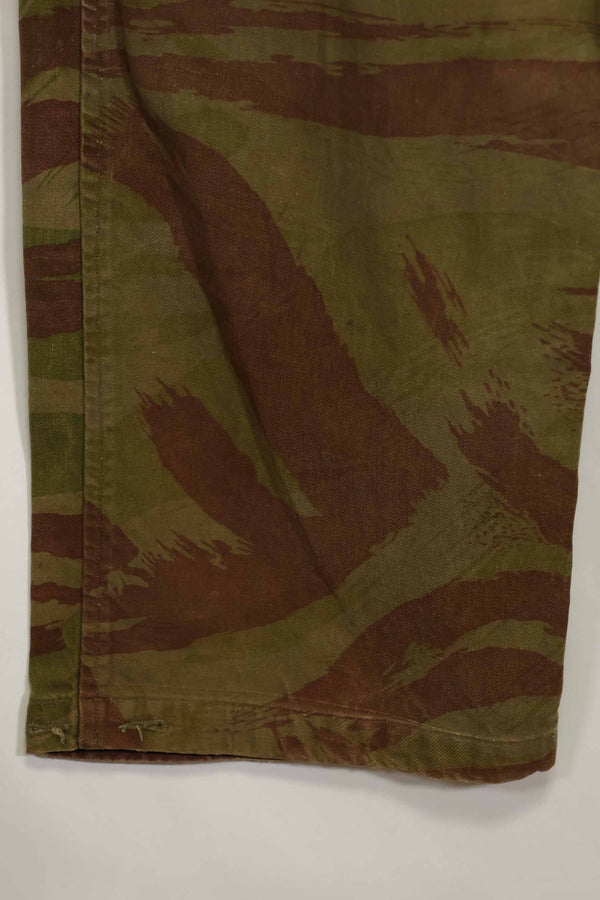 1950s French Army Lizard Camouflage TAP 47/52 Airborne Pants Rare Used