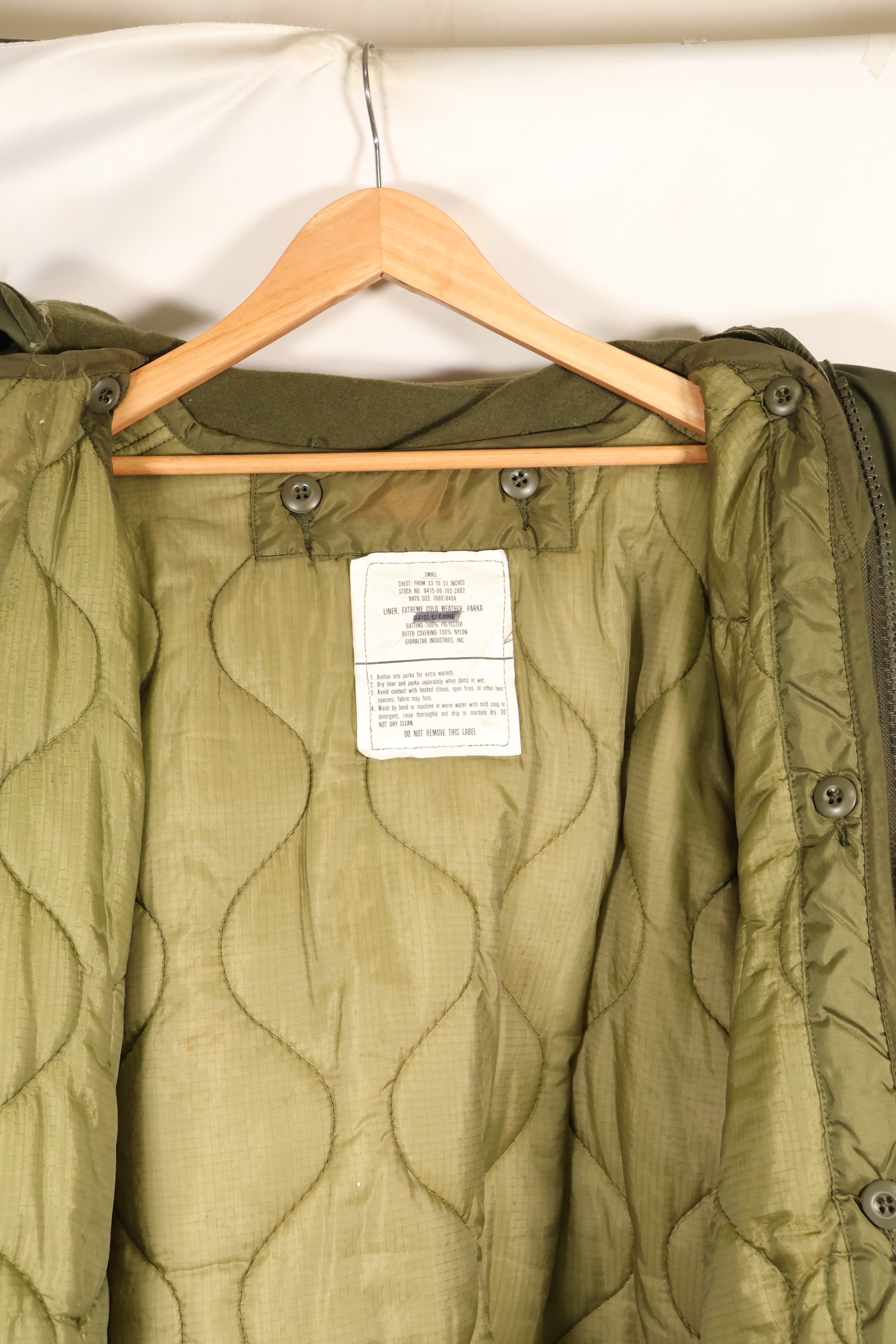 Multiple age lot M65 field parka fishtail parka, used in good condition.