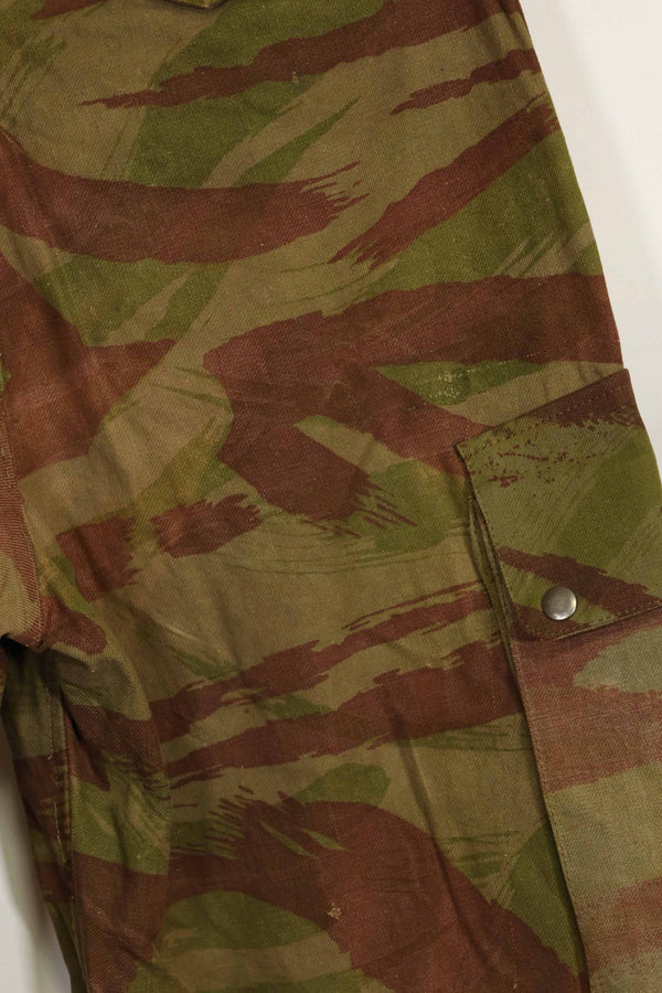 1950s French Army Lizard Camouflage TAP 47/52 Airborne Pants Rare Used